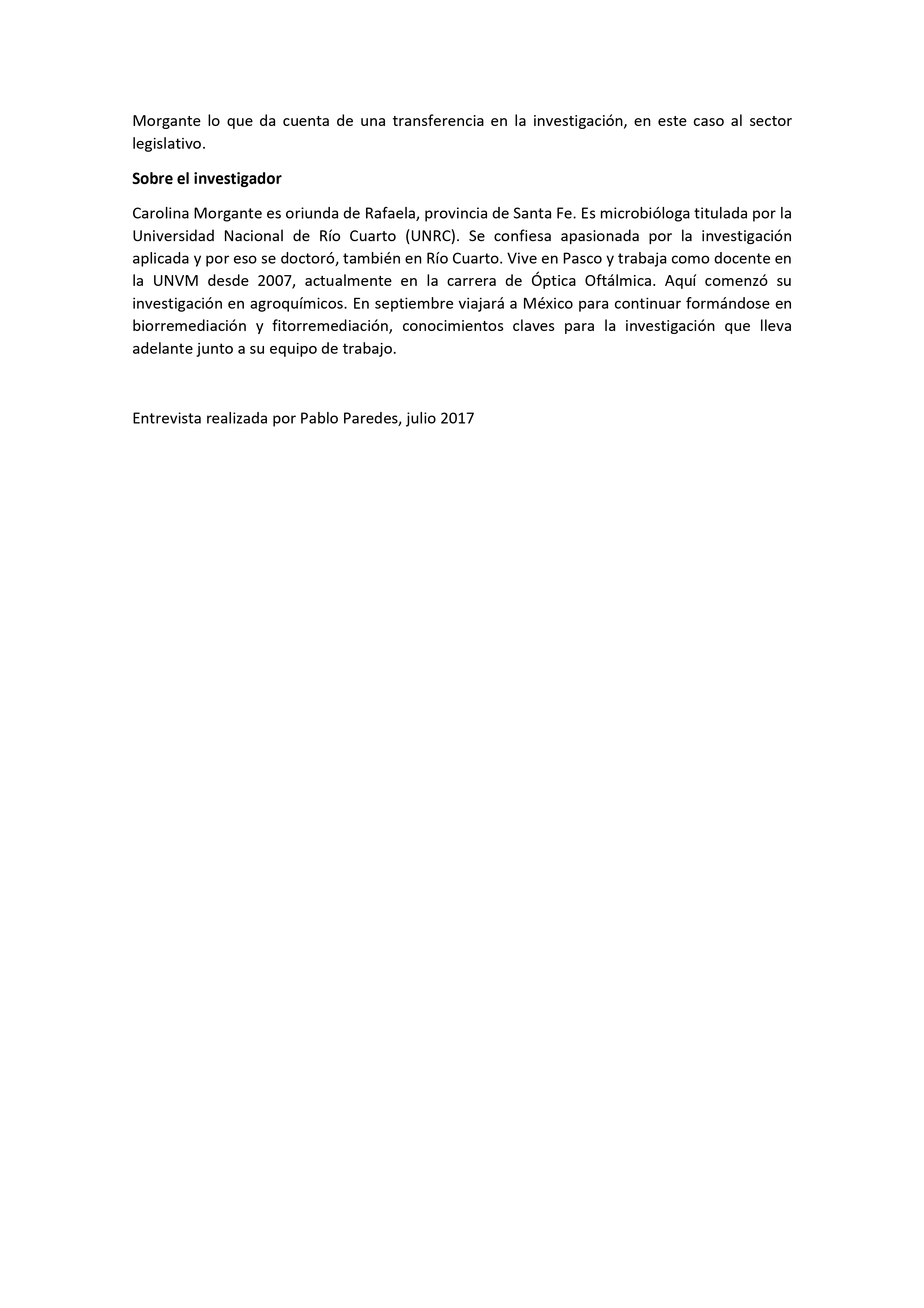 Página 2 de la Entrevista 06